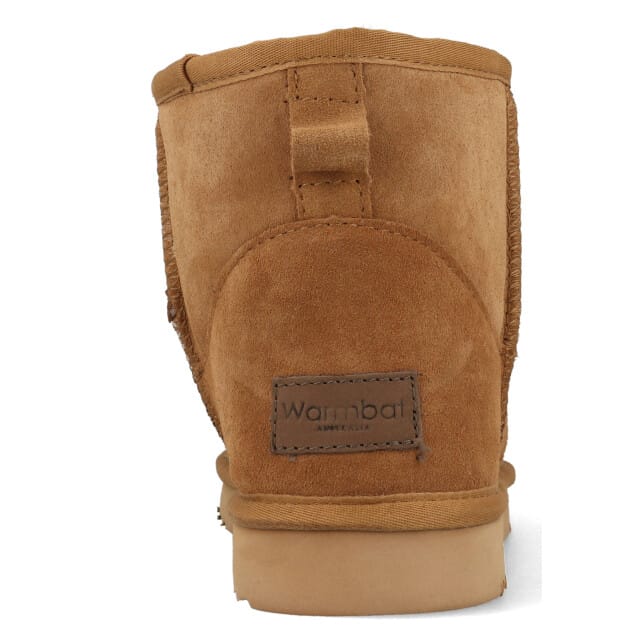 Warmbat Wallaby Suede Boot Heren Laarzen - Cognac