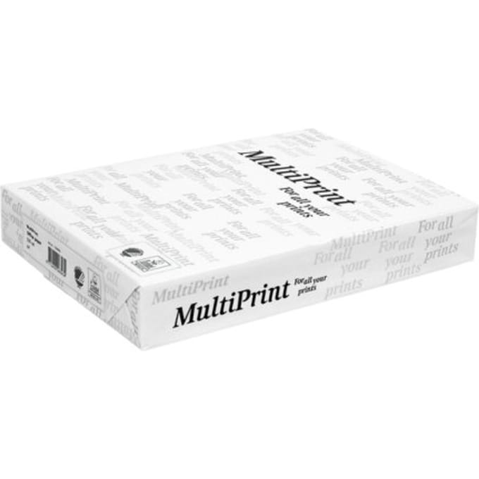 Kopieerpapier multiprint a4 75gr wit 500 vel
