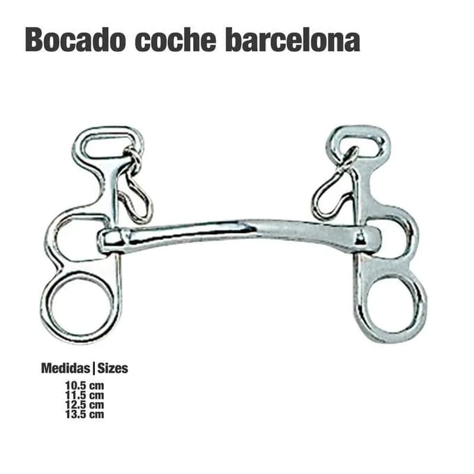 Hoofdstel bit voor paarden Zaldi Barcelona
