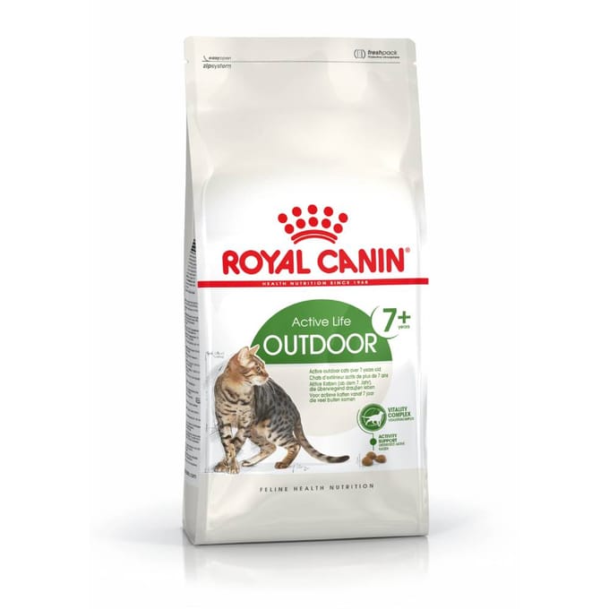 2 x 10 kg Active Life Outdoor 7+ Royal Canin Kattenvoer