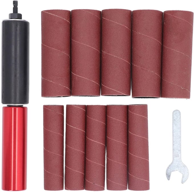 Dailygoody - Handheld Rubber Sanding Drum - Spindle Sander Adapter
