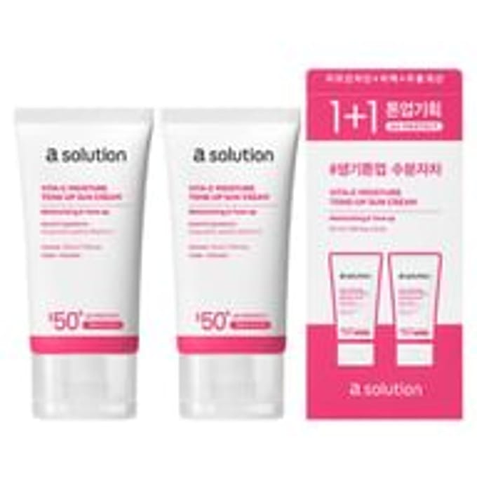 dot solution - a. solution Vita-C Moisture Tone-up Sun Cream Set 2 pcs