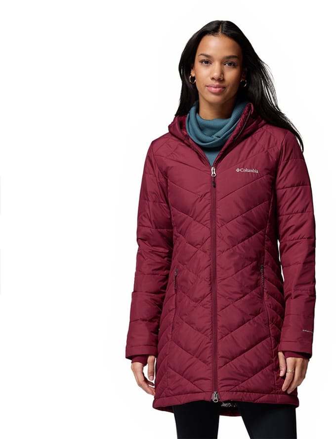 Columbia Heavenly™ Long Jas Paars S Vrouw