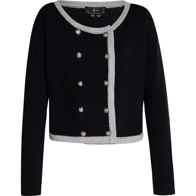 Faina Vest Dames zwart