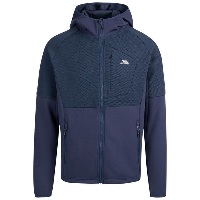 Trespass Heren bani active full zip hoodie