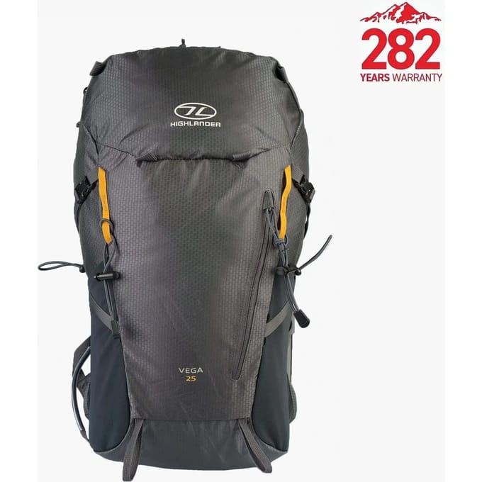 Highlander rugzak Vega Rucksack Graphite voor heren 25 liter - Grijs