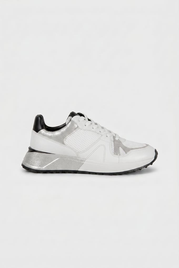 Michael Kors Jaime Trainer Opwht Multi Taglia: 40 | Sneakers Outlet | Donna