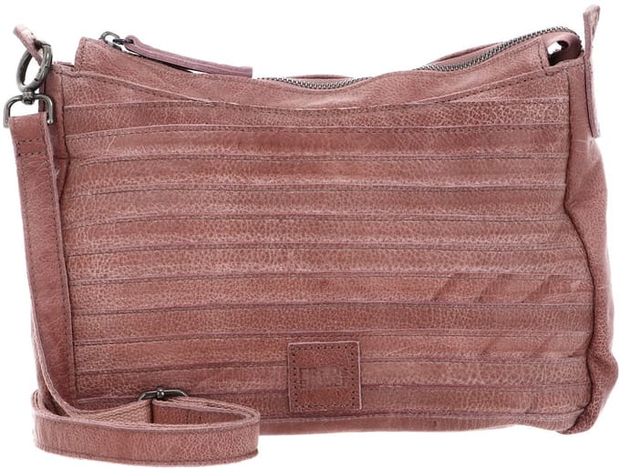 FREDsBRUDER Leren Schoudertas Layer Likely Powder Rose Oud roze