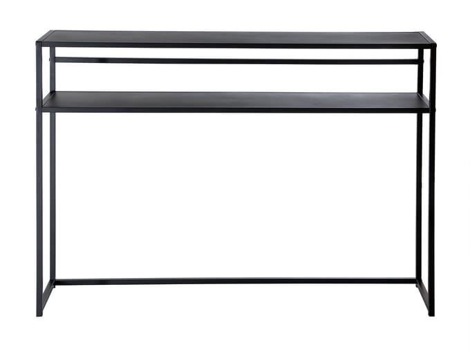 CALICOSY - Zwarte metalen console L112 cm - OLLI