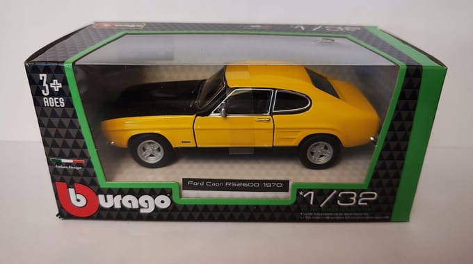 Bburago Ford Capri RS2600 1970 Modelauto Schaal 1:32