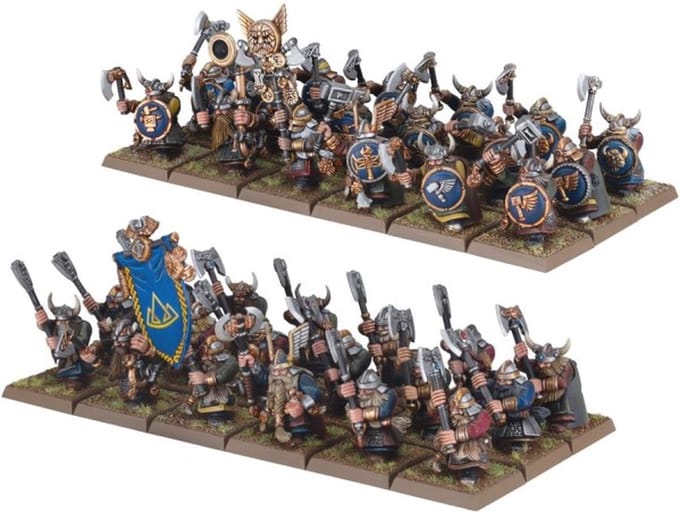 Warhammer - The Old World - Dwarfen Mountain Holds - Dwarf Warriors - 10-07