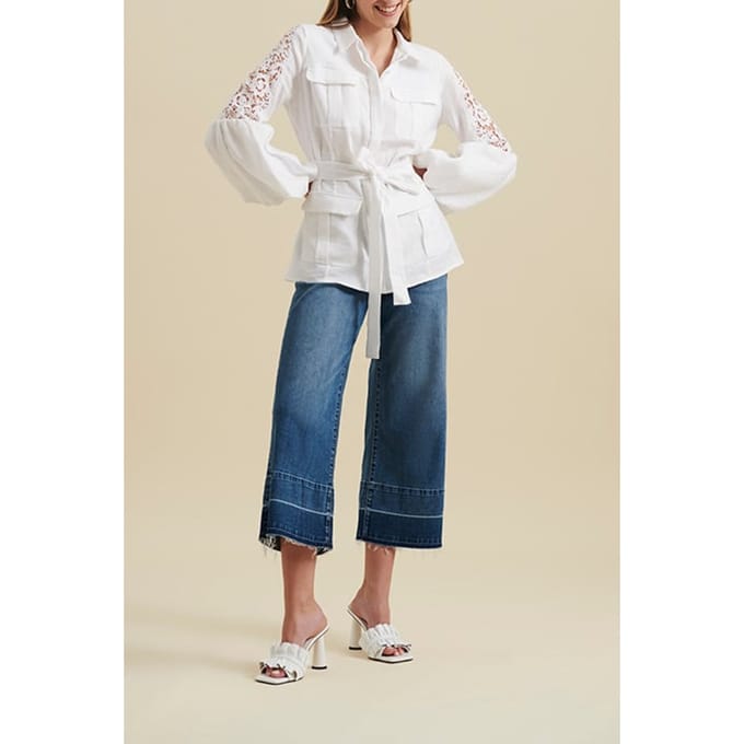 Anne Fontaine Euskadi White Taglia: 36 | Sovracamicie Outlet | Donna | Bianco