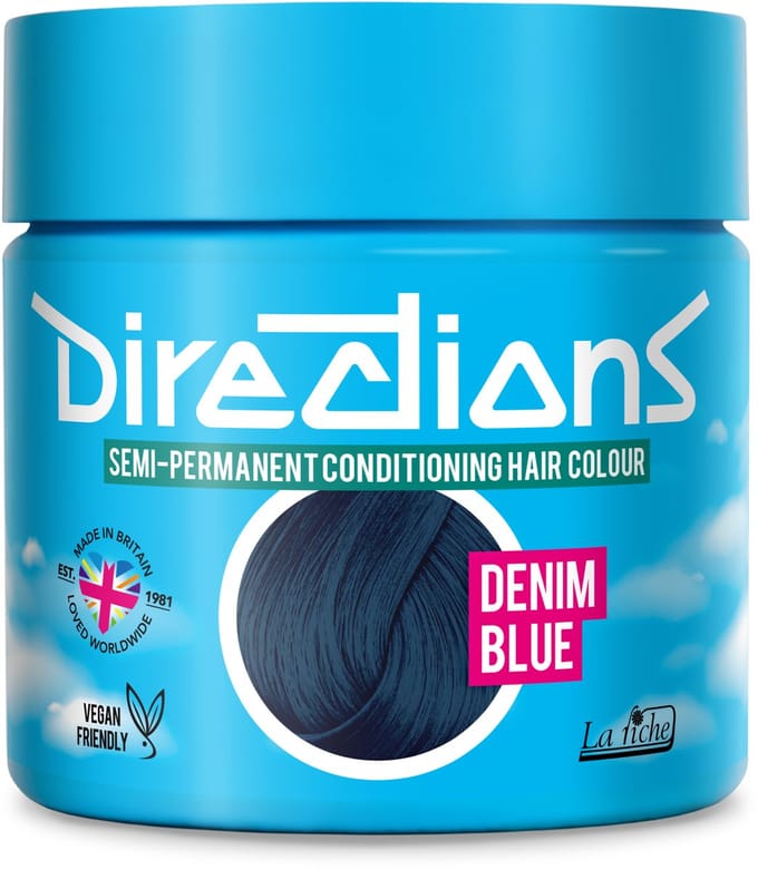 La RichÃ© - Directions - Semi-Permanent Conditioning Hair Colour - Denim Blue - 100 ml