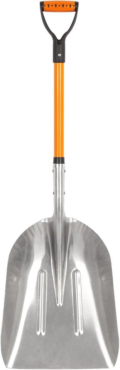 Aluminium Sneeuwschep met D Handvat - 45 Inch Tuinschop voor Oprit