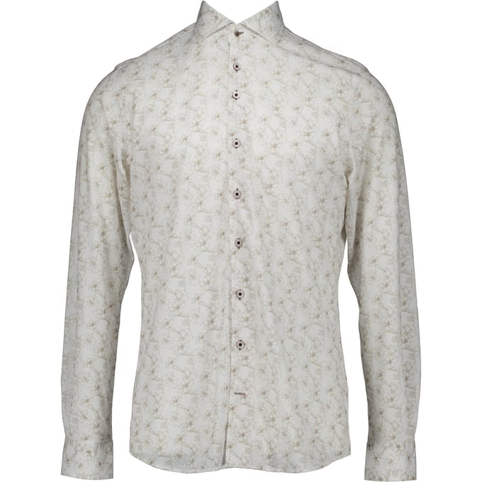 R2 132.wsp.006 Lange Mouw Overhemden Beige 132.wsp.006
