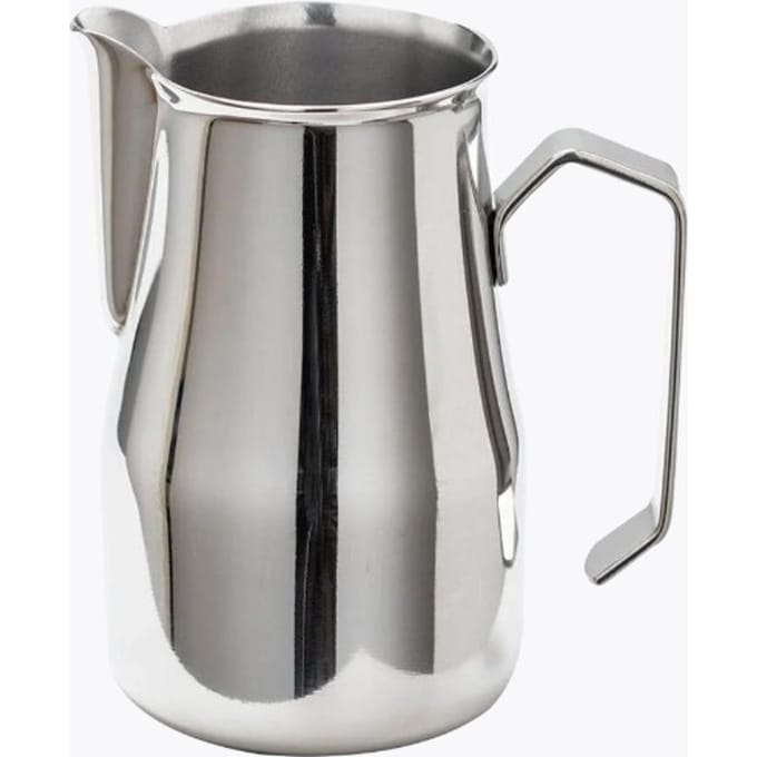 Motta Europa Melkkan | RVS 0,35 l | Barista Accessoire voor Latte Art | Duurzame RVS Melkkan voor romig melkschuim en professionele koffiebereiding