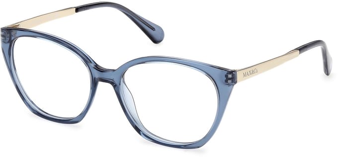Max &co MO5200 Shiny blue 53/16/140 WOMAN Brilmonturen