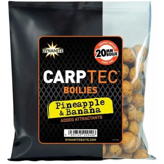 Carp Spirit Carptec Boilies | 300g 20mm Pineapple & Banana