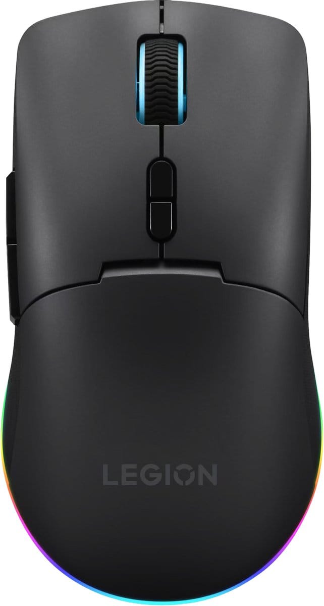 Lenovo LENOVO Legion M220 Wireless RGB Mouse(P) Muis Zwart 5000 dpi Oplaadbaar, RGB-verlichting