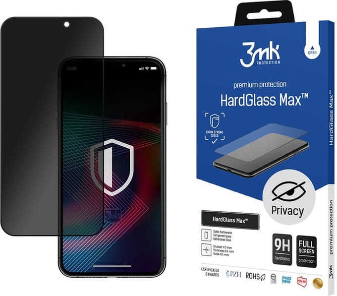 Apple iPhone 14 Pro - 3mk HardGlass Max Privacy