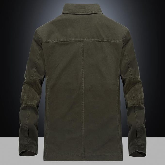Heren Nieuwe Lente- en Herfstjas Heren Medium en Lang Jeugd Dunne Tooling Jas M black