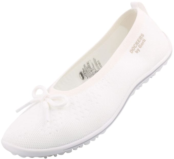 Dockers by Gerli dames ballerina sneakers 50BA216-780500 wit