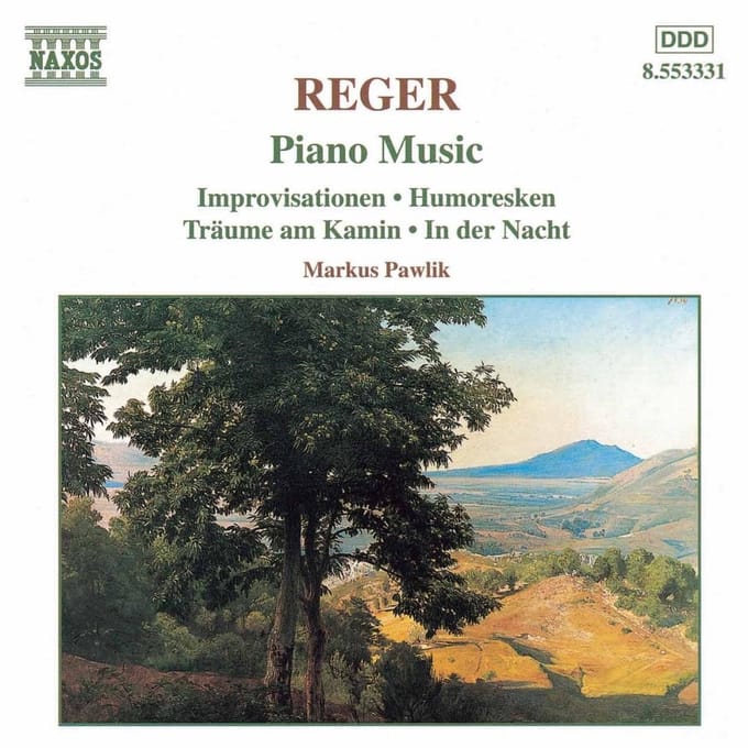 Markus Pawlik - Reger: Piano Music (CD)