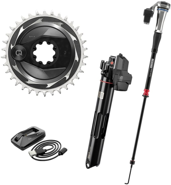 Rockshox Flight Attendant Trek Supercaliber 9.9 X0/9.8 Gx Gen2 Upgradekit Zilver
