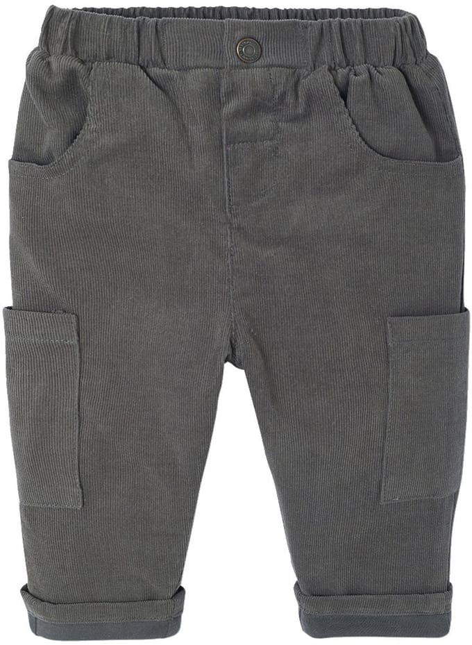 Vertbaudet Babybroek met battle fit in fluweel/velours met voering