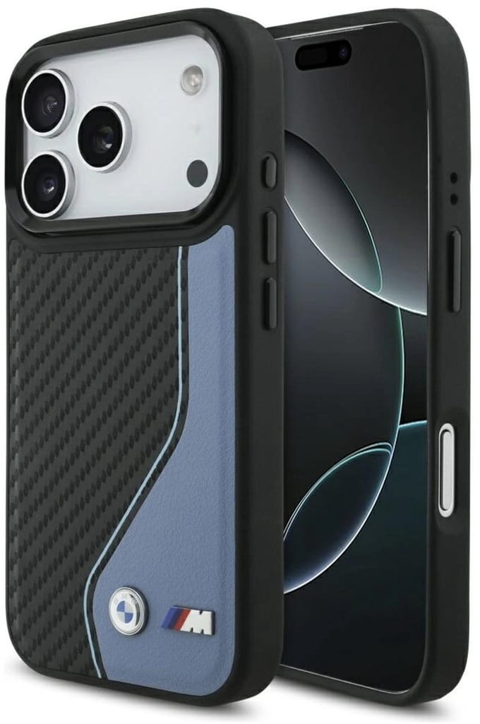 Bmw Case M Carbon Logo Magsafe Voor Iphone 17 Pro Met Hoge Kwaliteit