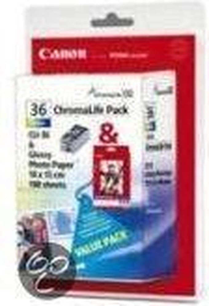 Canon ClI-36 Inktcartridge + Photo Valuepack voor de Pixma Mini260 - Kleur