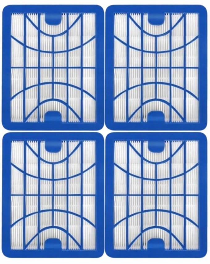 AreoSe - HEPA-filter voor Zelmer Odyssey Jupiter Syrius - 4 stuks