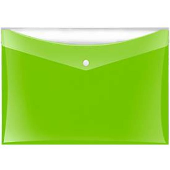 Documenthoes Veloflex VELOCOLOR®, A4, kunststof, voor ca. 100 vellen, 6 stuks, groen