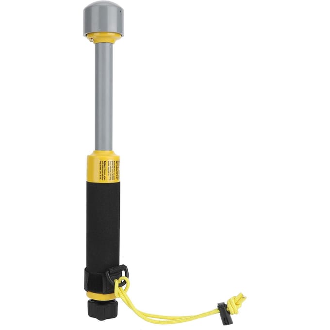 Draagbare Waterdichte Pulse Induction Onderwater Metaaldetector met Vibratie LED Alarm 30m gray