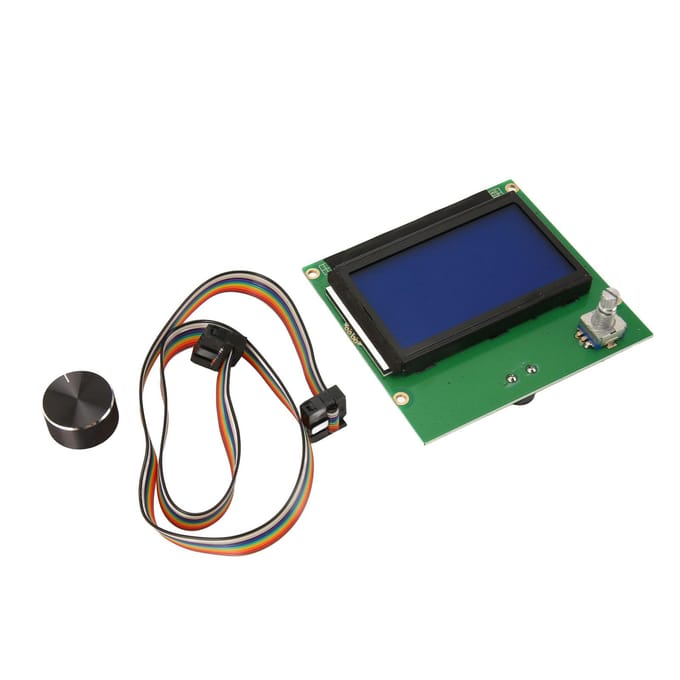 3D Printer Onderdelen LCD Display Scherm Board met Lintkabel voor Ender 3 Serie DIY LCD Besturingsmodule blue