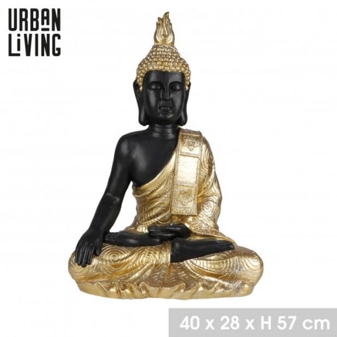 "THE EDITION" Boeddha beeldje van magnesium 40 x H57 cm