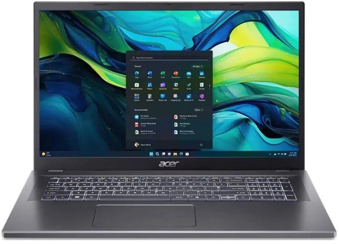 Acer Aspire 17 A17-51M | 17.3'' Full HD IPS | Intel Core 5 120 | 16GB DDR5 | 512GB SSD | W11 Pro