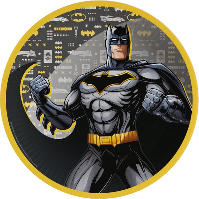 Amscan by Riethmuller - Riethmüller - Borden (papier) -Batman - (8 stuks)