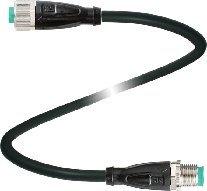 Pepperl+Fuchs 217476 Sensor/actuator connector, geassembleerd Aantal polen: 3, 3 1.5 m 1 stuk(s)