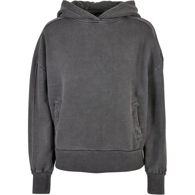Dames sweatshirt met capuchon Urban Classics Heavy Terry Garment Dye