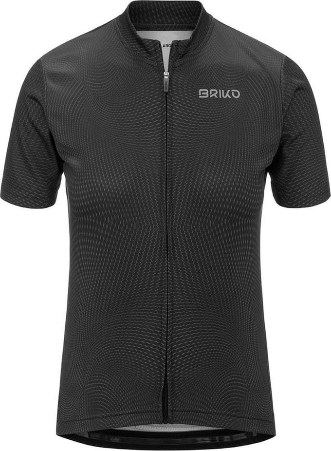 Briko Classic 2.0 Korte Mouw Wielertrui Zwart L Vrouw