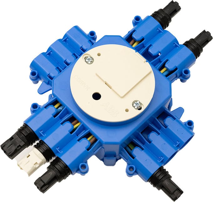 ABB WAGO RD Doos CHP60 1-In 4-Uit Schakelbaar - 1SPA007182F2544