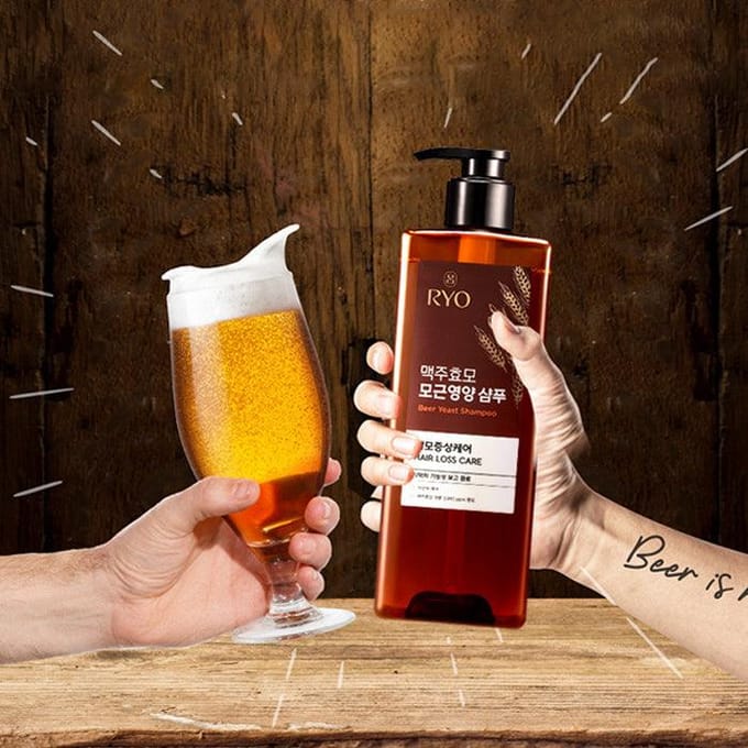 [RYO] Beer Yeast Shampoo 600ml brown