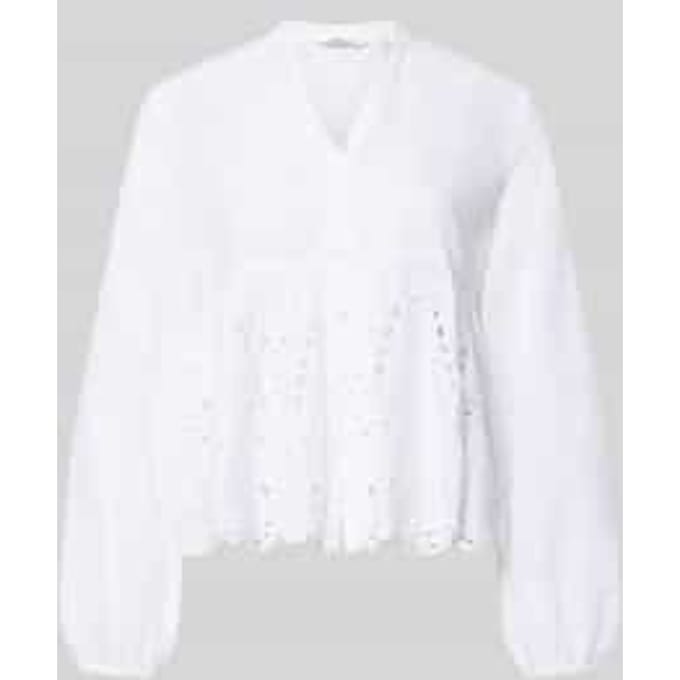 regular fit blouse van puur katoen model 'DEWINA'