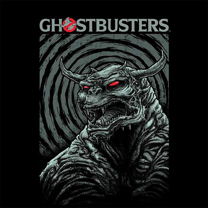 Ghostbusters Terror Dog Unisex T-Shirt - Black - 5XL