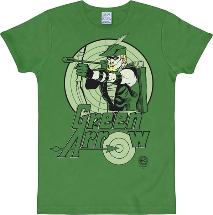 Logoshirt T-Shirt Green Arrow