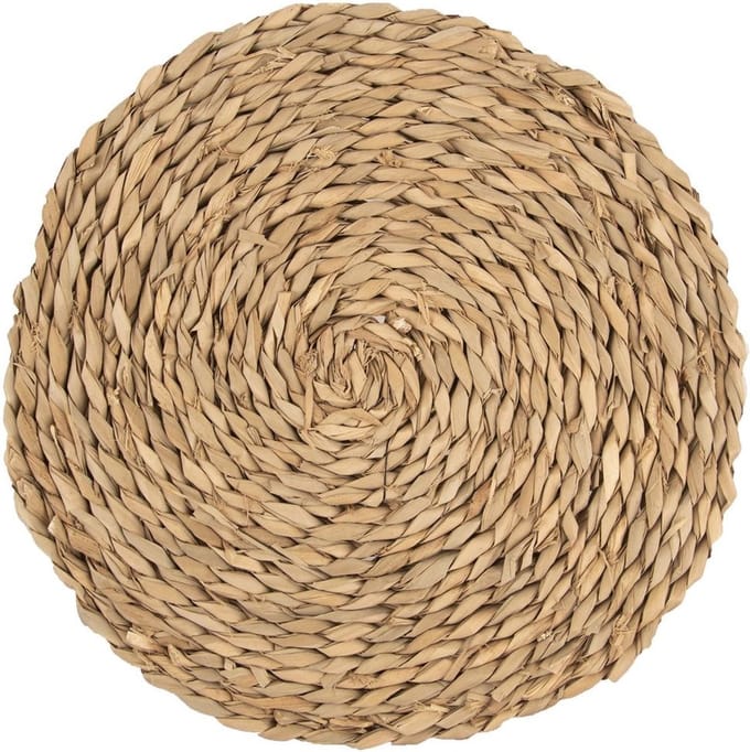 Placemat Natuurlijke Rond 35 cm - Tafelonderzetter