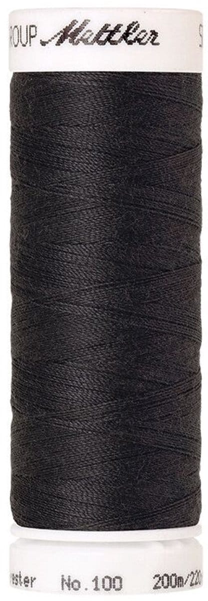 Amann Mettler Seralon Naaigaren – Mole Grey (0348) – 200 m – No. 100 – 100% Polyester – Per Stuk