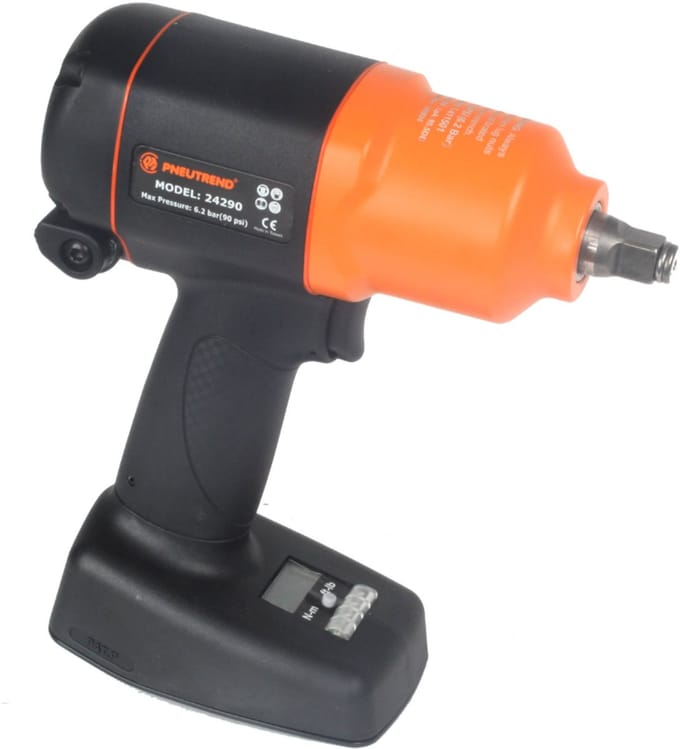 1/2" slagmoersleutel, 880 Nm, verstelbaar
