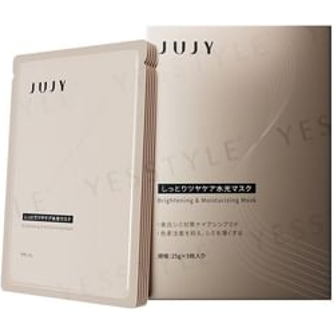 JUJY - Brightening & Moisturizing Mask 5 pcs